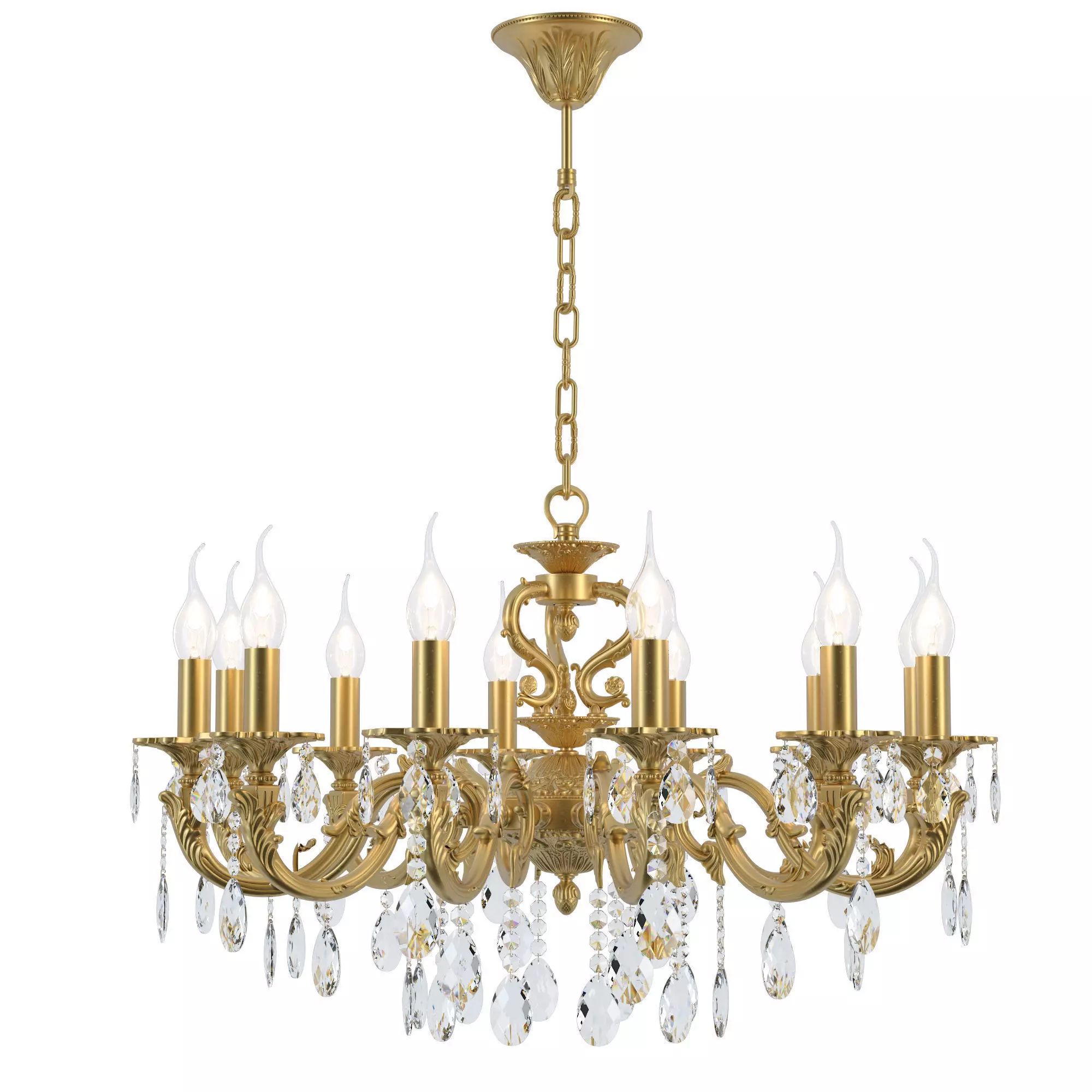 Chandelier Siena E 1 1 12 200 AG 3D model_0