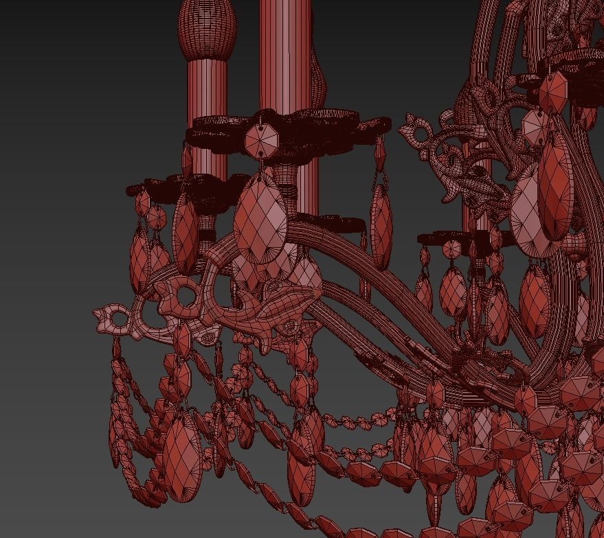 Chandelier Sorrento E 1 1 10 601 A 3D model_3