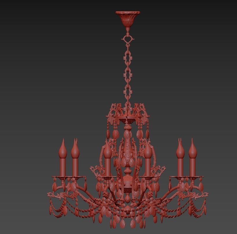 Chandelier Sorrento E 1 1 10 601 A 3D model_1