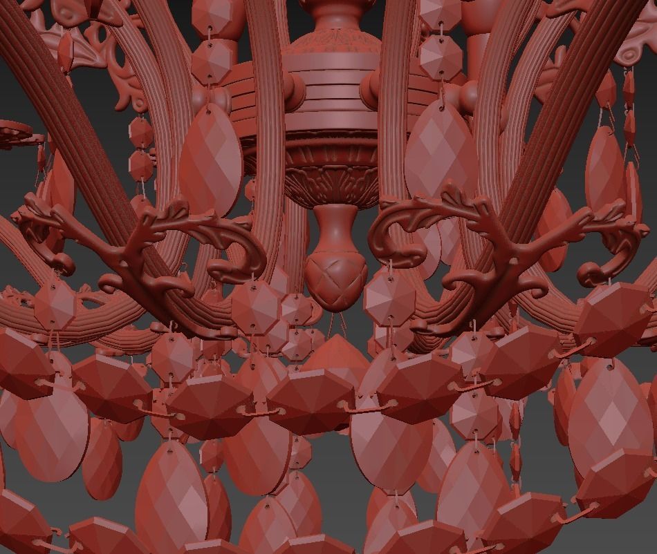 Chandelier Sorrento E 1 1 10 601 A 3D model_7