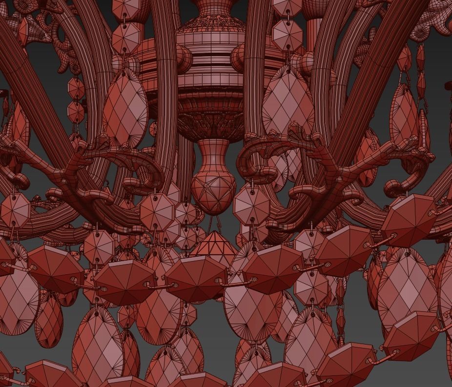 Chandelier Sorrento E 1 1 10 601 A 3D model_8