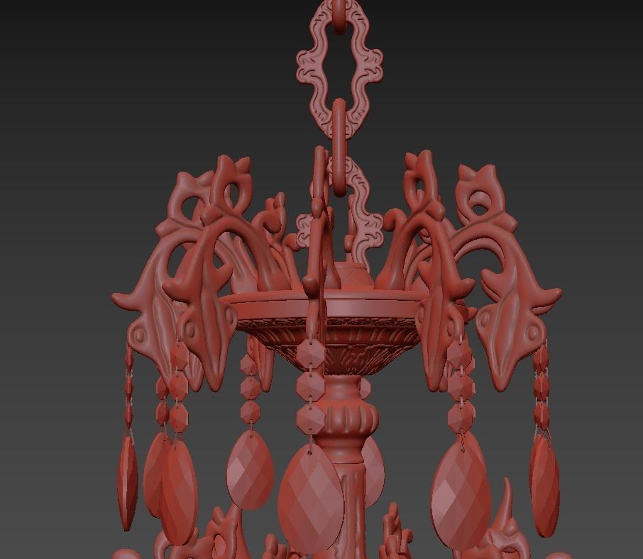 Chandelier Sorrento E 1 1 10 601 A 3D model_4