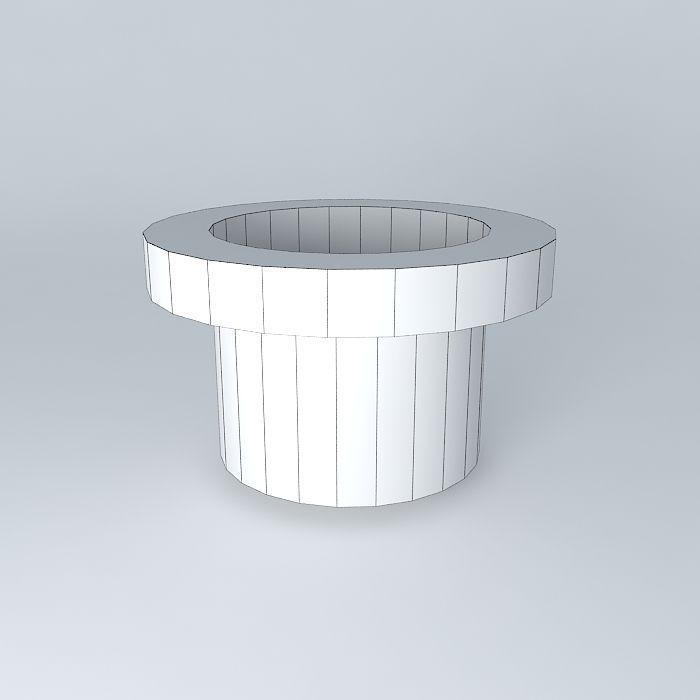 Lamp pot Free 3D model_3