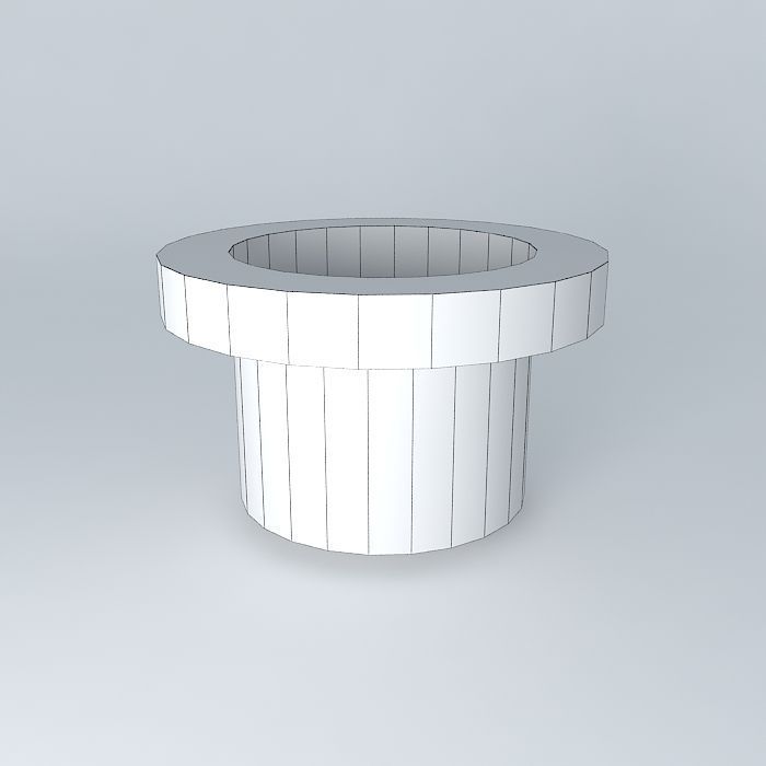 Lamp pot Free 3D model_4