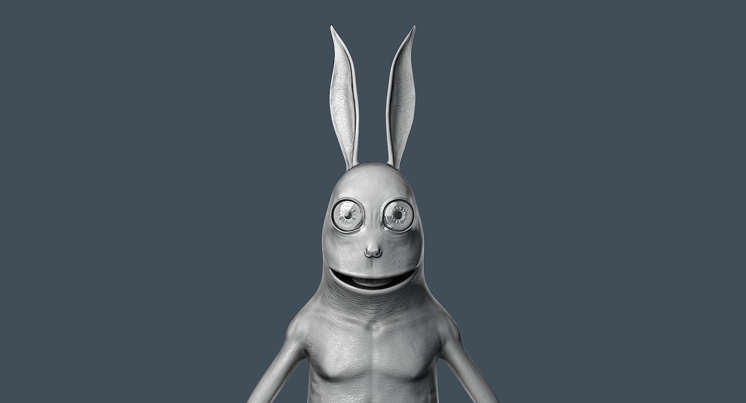 Creature Rabbit 3D model_26