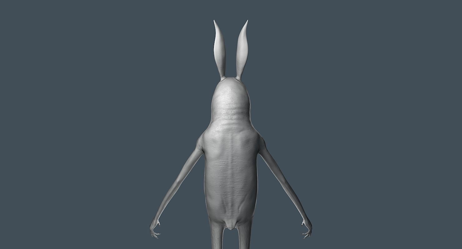 Creature Rabbit 3D model_27