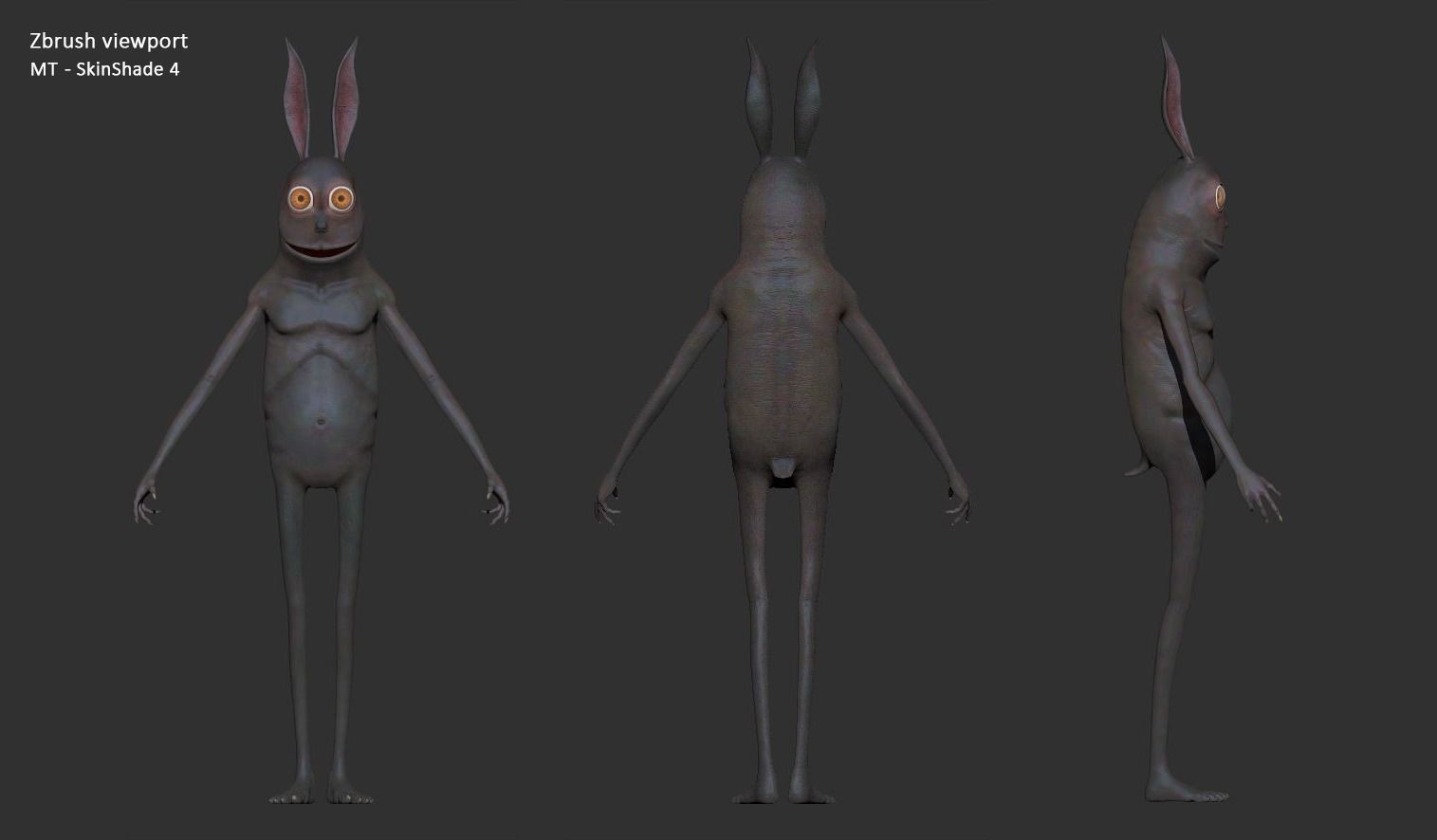 Creature Rabbit 3D model_28