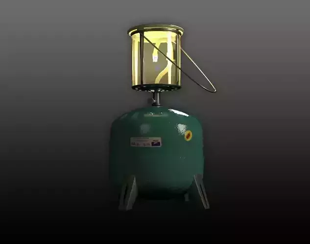 Gas Lamp 3d Model Free 3D model