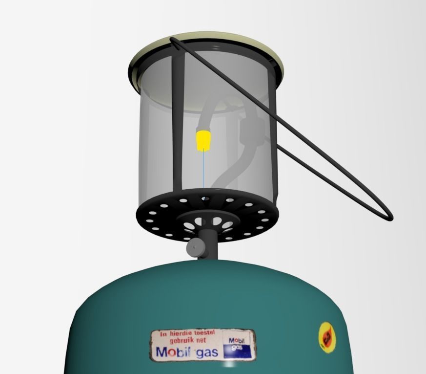Gas Lamp 3d Model Free 3D model_3