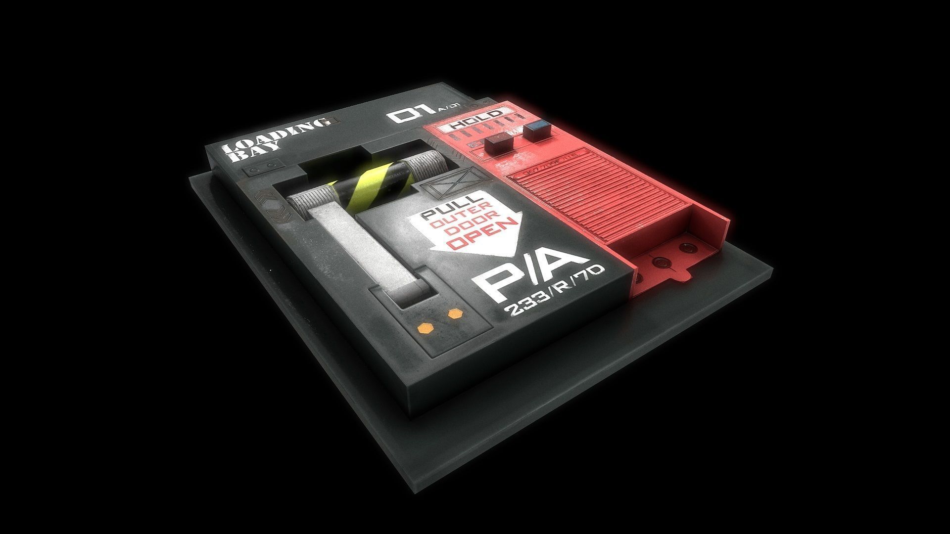 PROPS 1 Low-poly 3D model_1