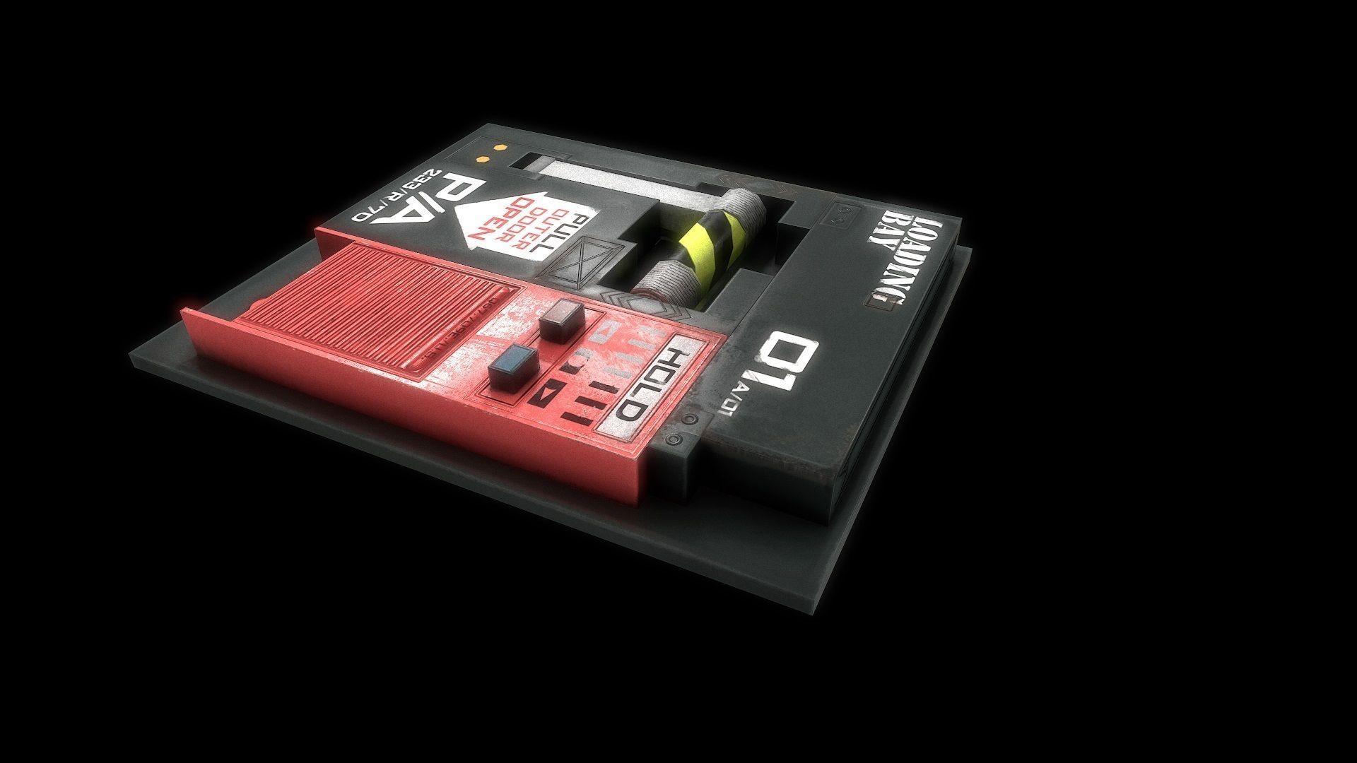 PROPS 1 Low-poly 3D model_9