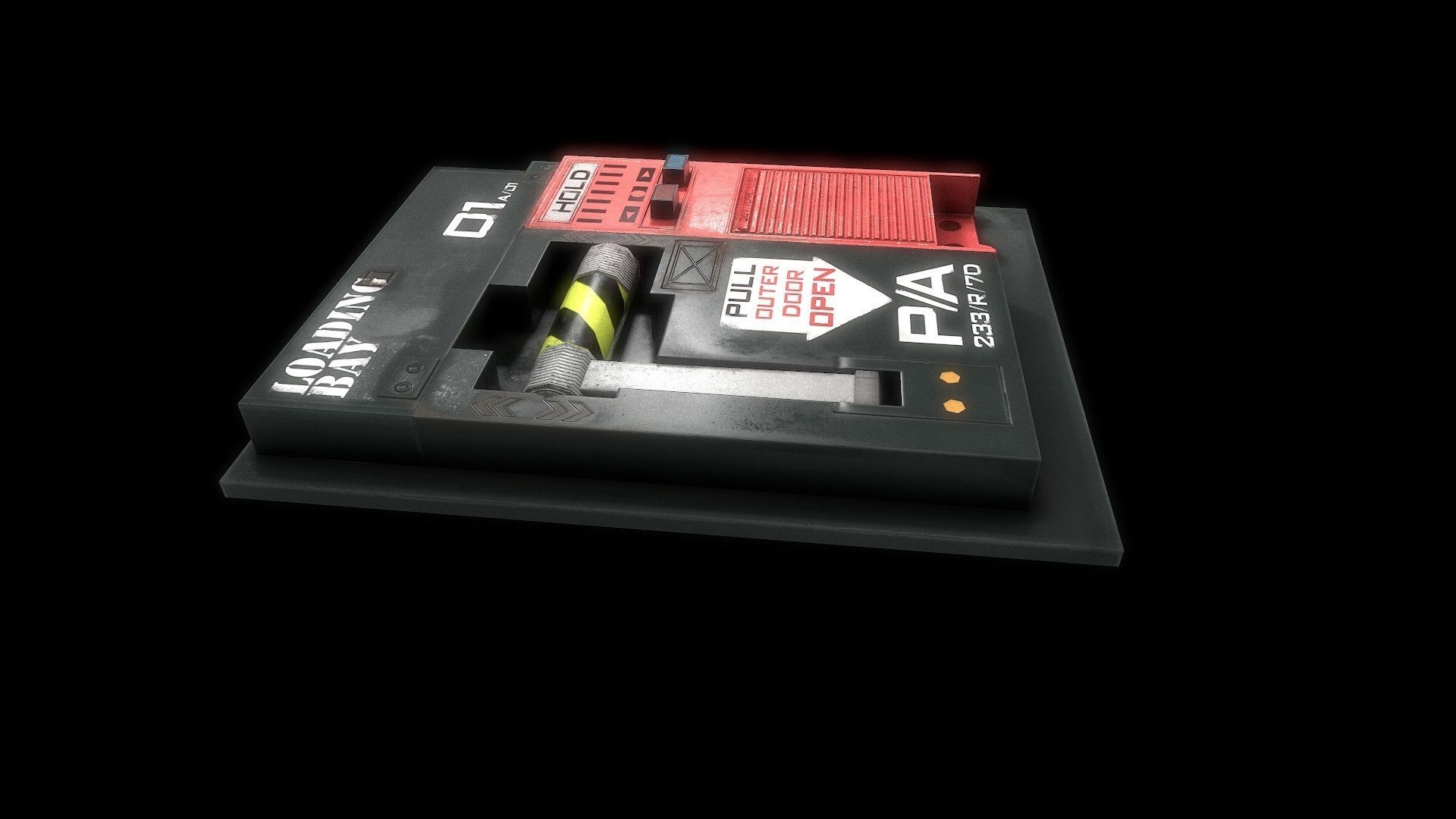 PROPS 1 Low-poly 3D model_3