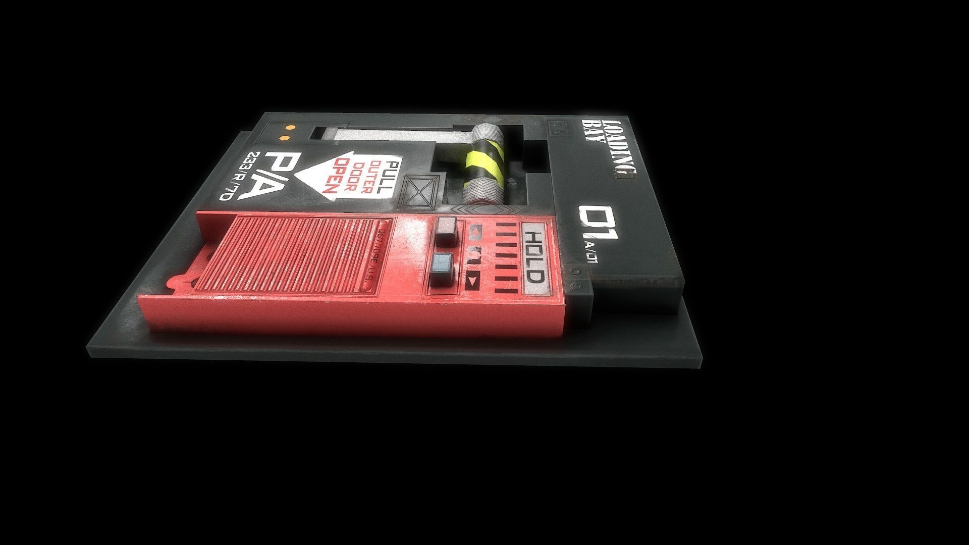 PROPS 1 Low-poly 3D model_10