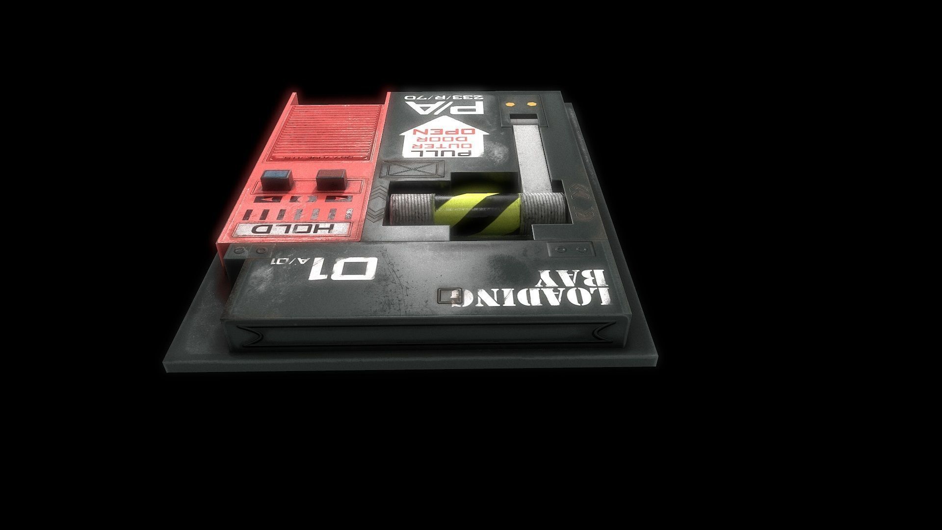 PROPS 1 Low-poly 3D model_7