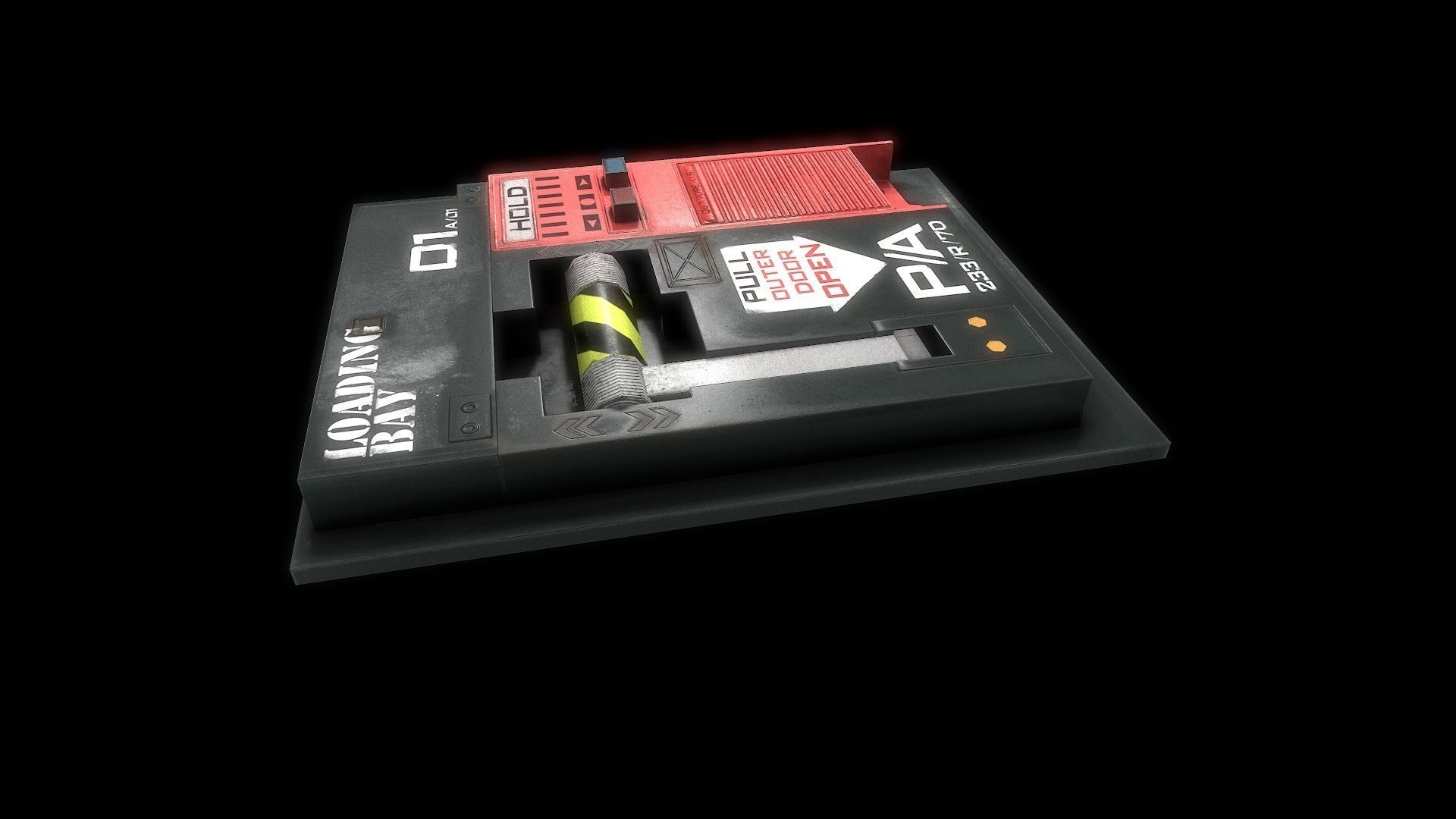 PROPS 1 Low-poly 3D model_4