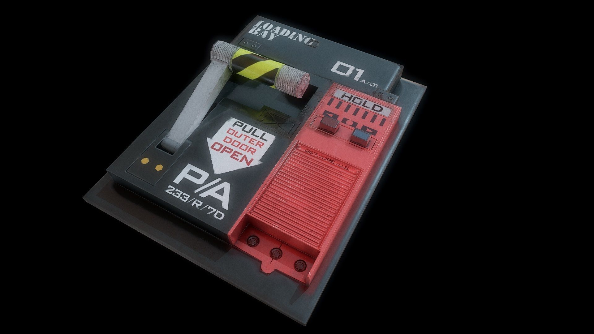 PROPS 1 Low-poly 3D model_16