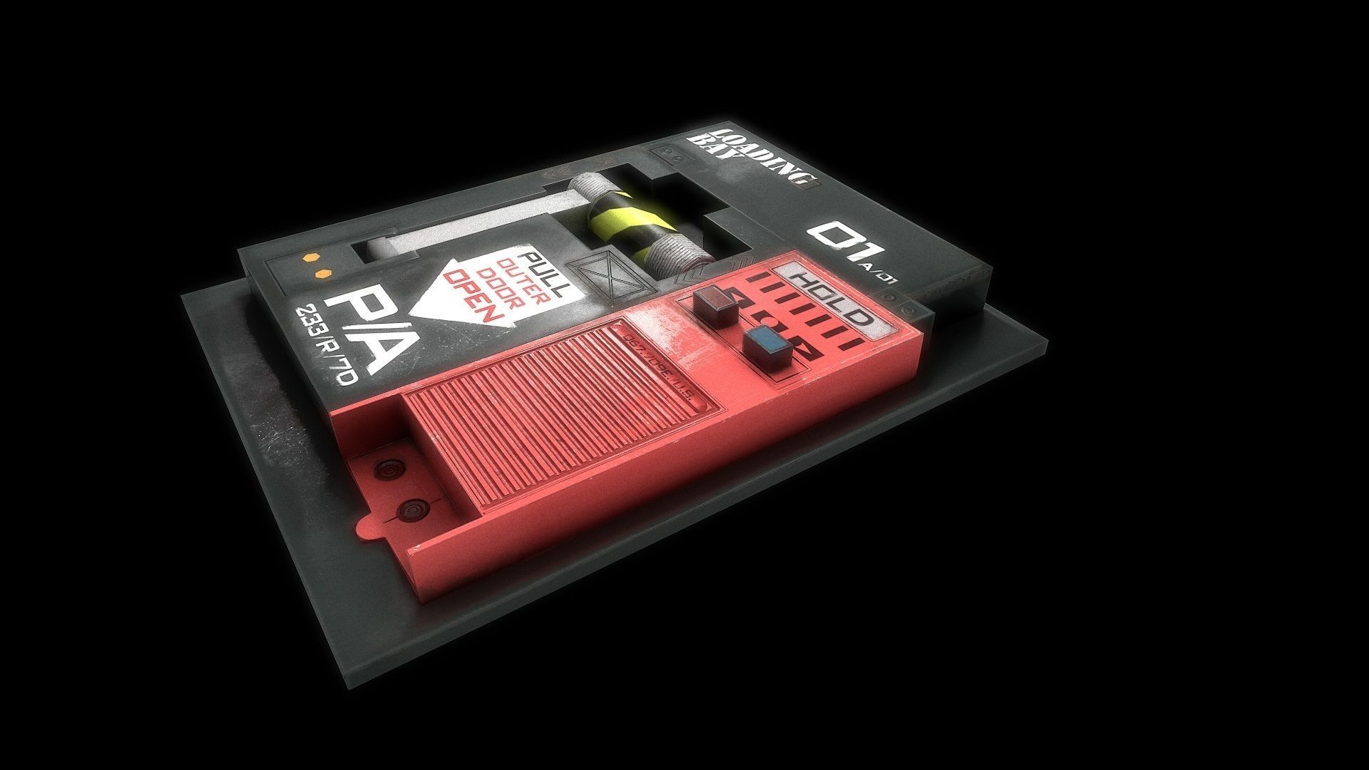 PROPS 1 Low-poly 3D model_11