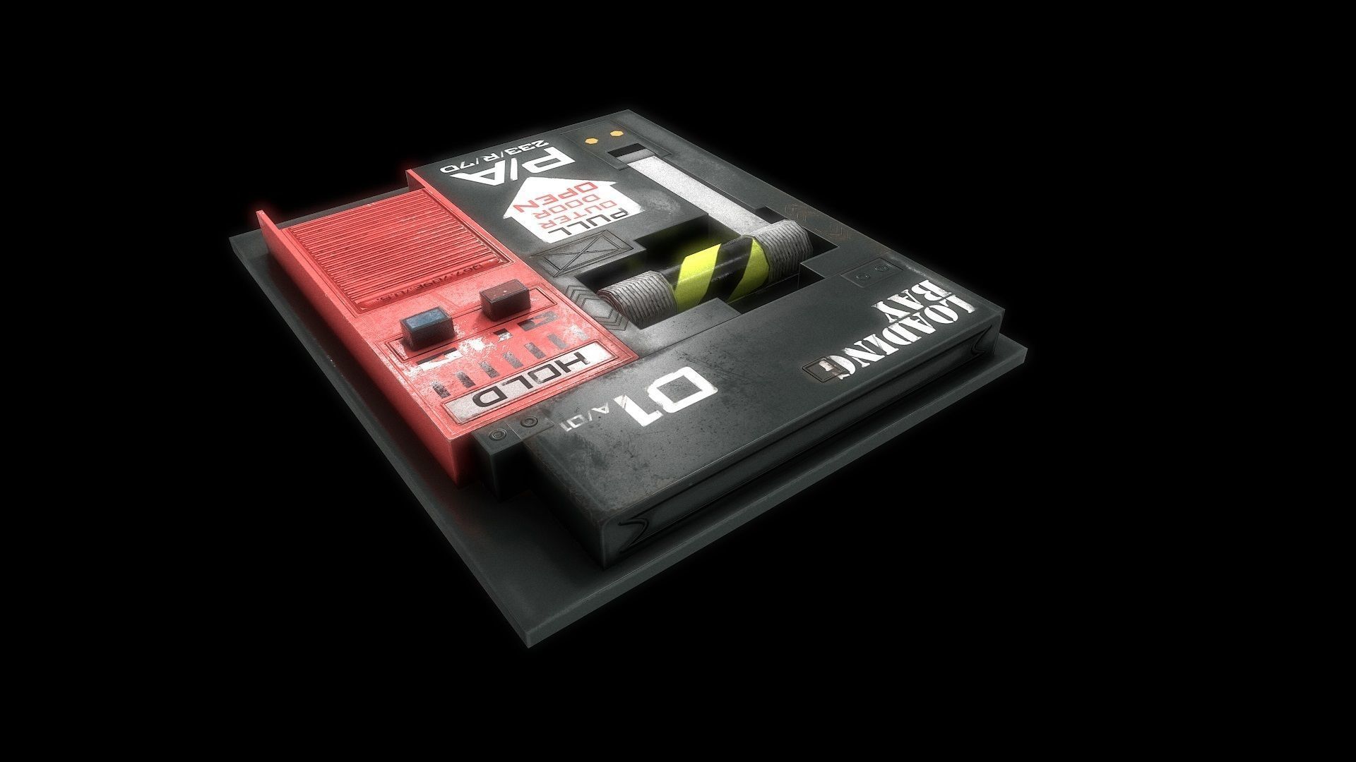 PROPS 1 Low-poly 3D model_8