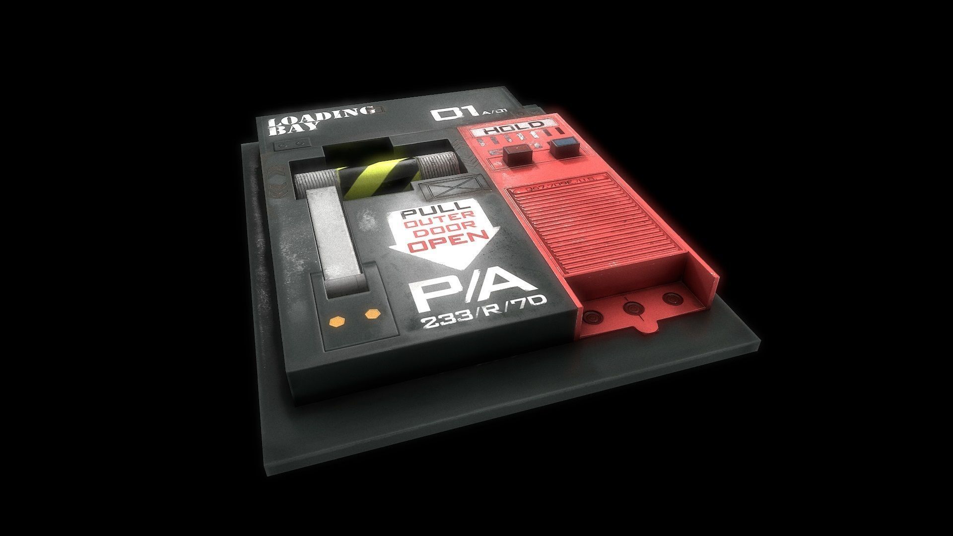 PROPS 1 Low-poly 3D model_14