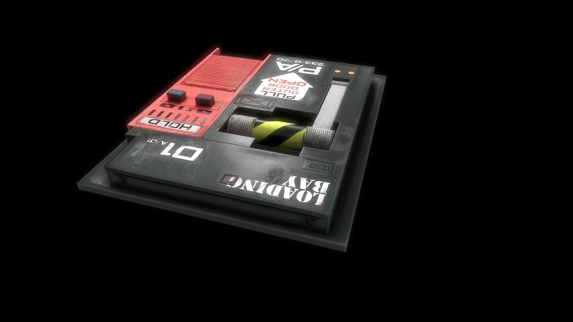 PROPS 1 Low-poly 3D model_6