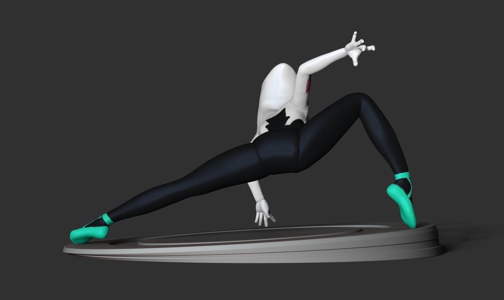 Spider Gwen 3D print model_7