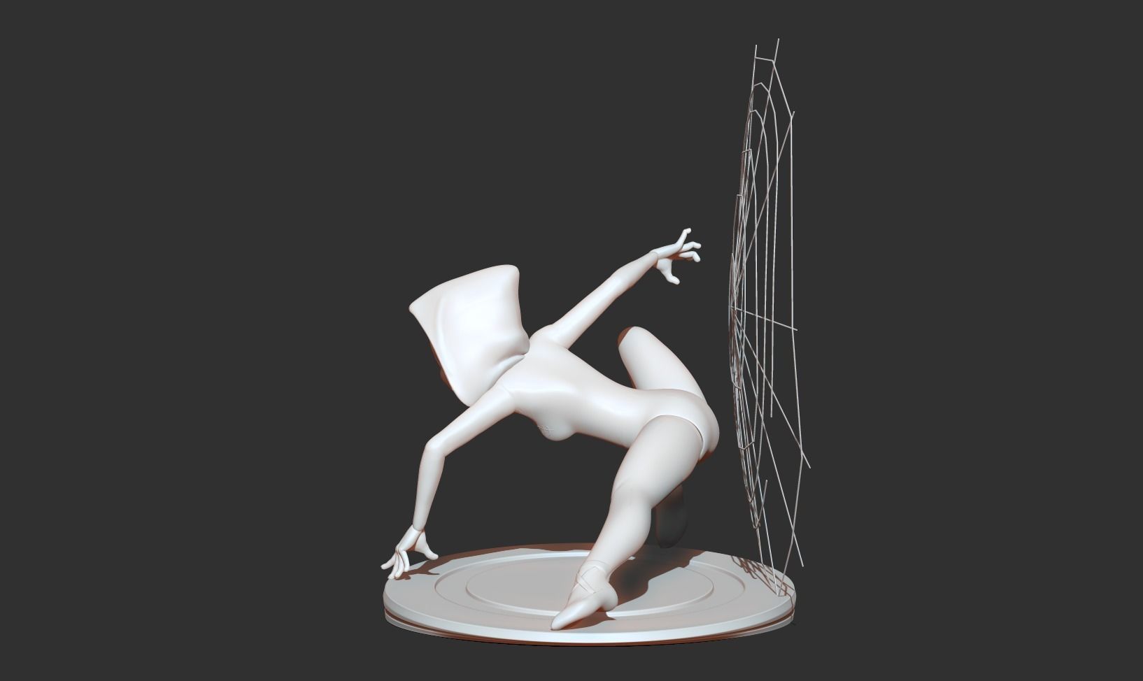 Spider Gwen 3D print model_14