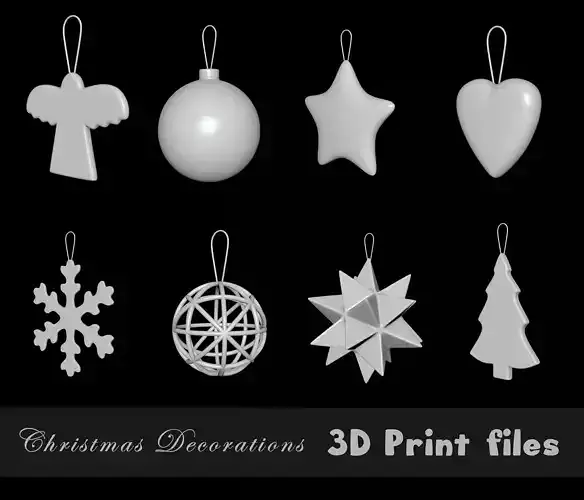 Christmas Decorations 3D print model