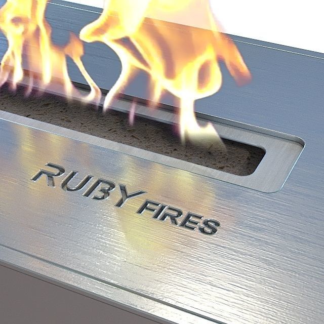 Bio Fireplaces Ruby Fires 3D model_1