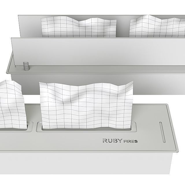 Bio Fireplaces Ruby Fires 3D model_7