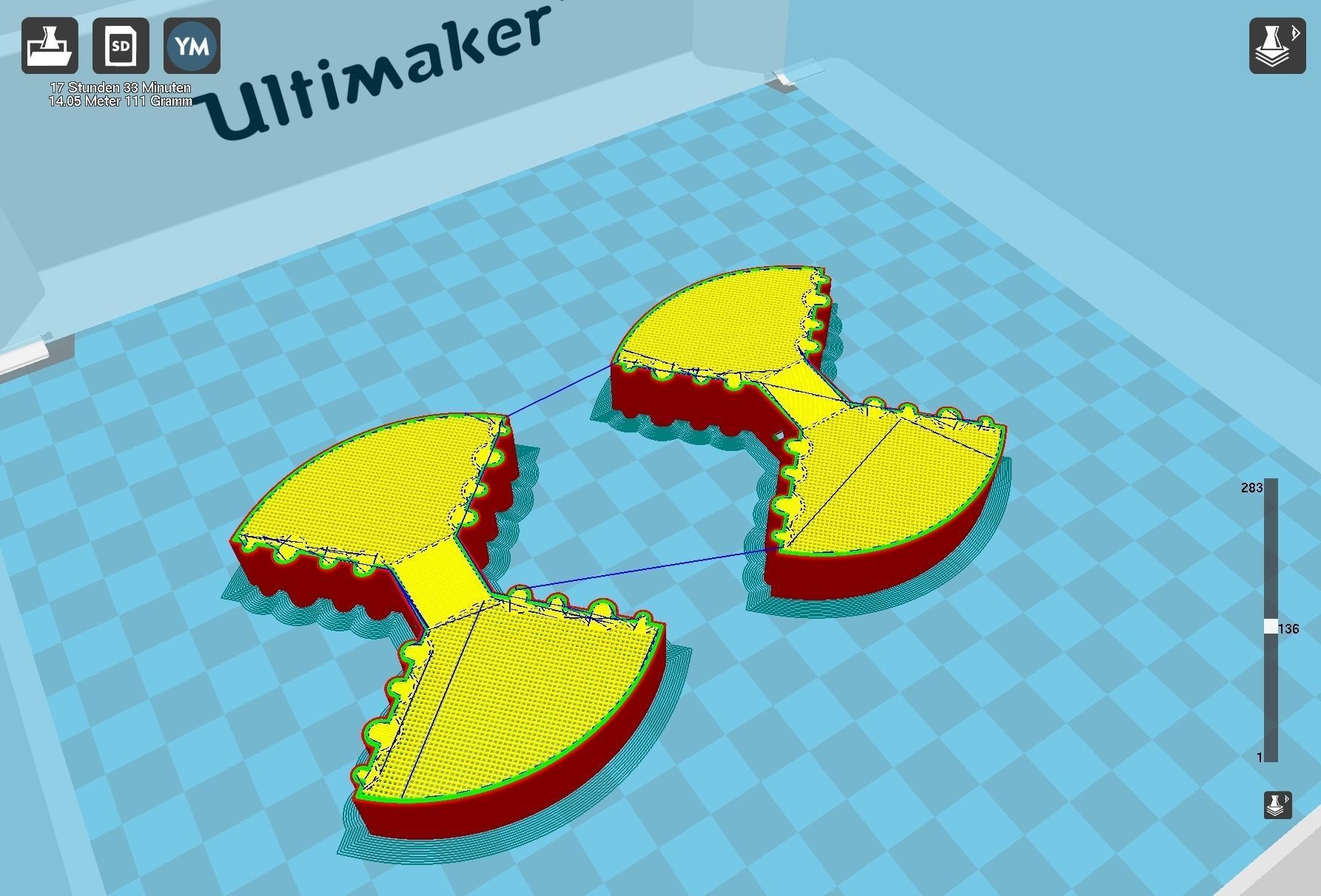 Centrifugal Cross Riddle Puzzle 3D print model_20