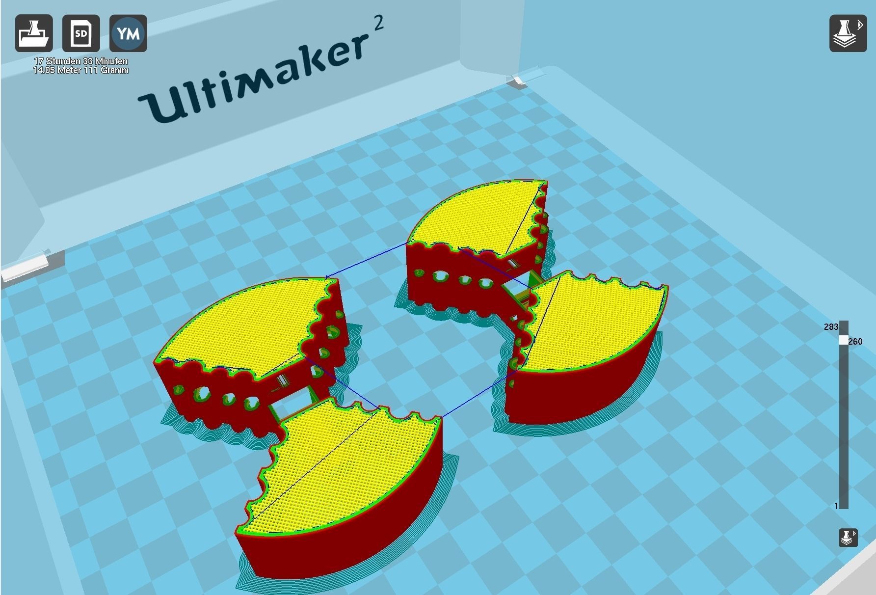 Centrifugal Cross Riddle Puzzle 3D print model_19