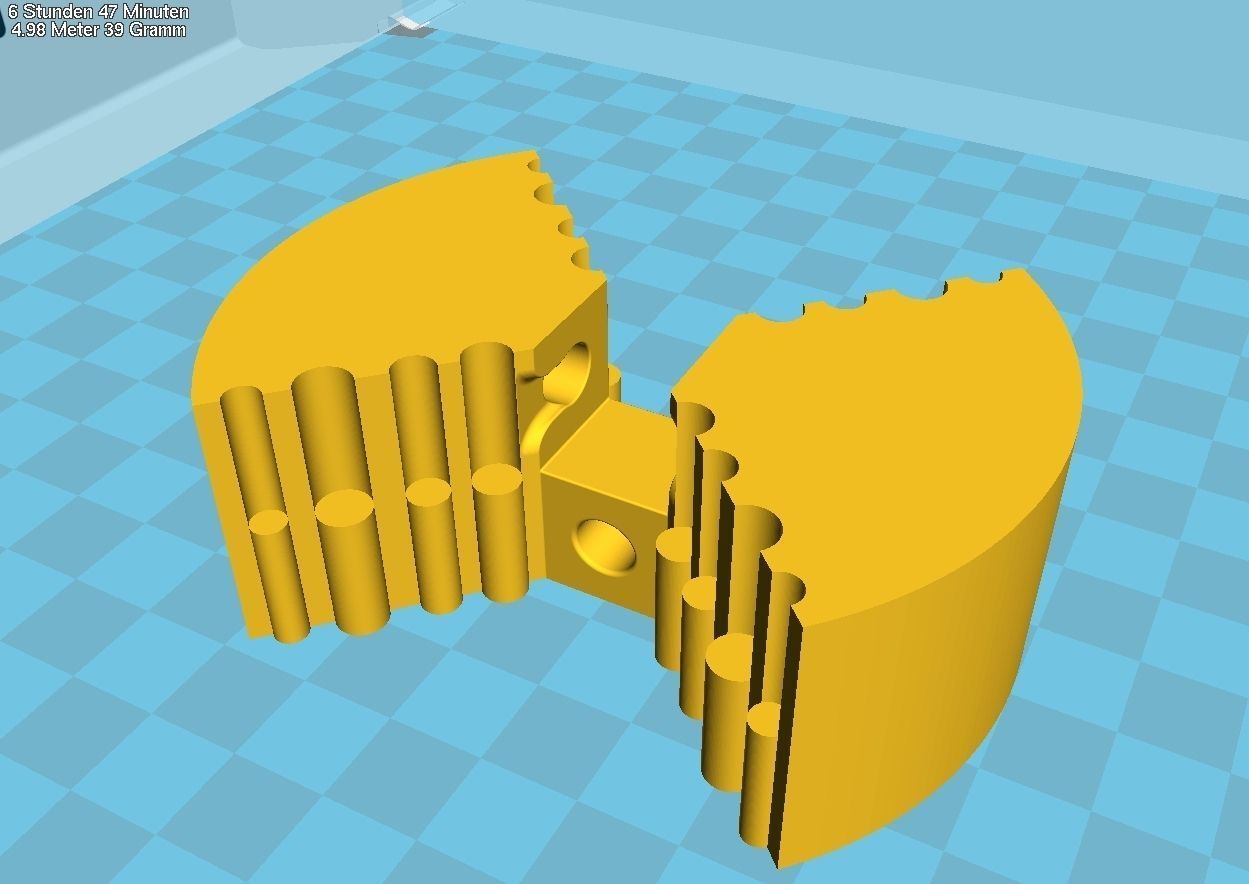 Centrifugal Cross Riddle Puzzle 3D print model_17