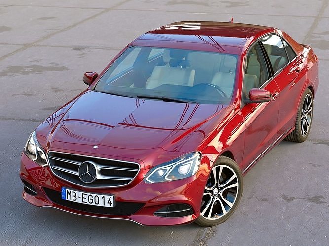 Mercedes-Benz E-Class Avantgarde 2014 3D model