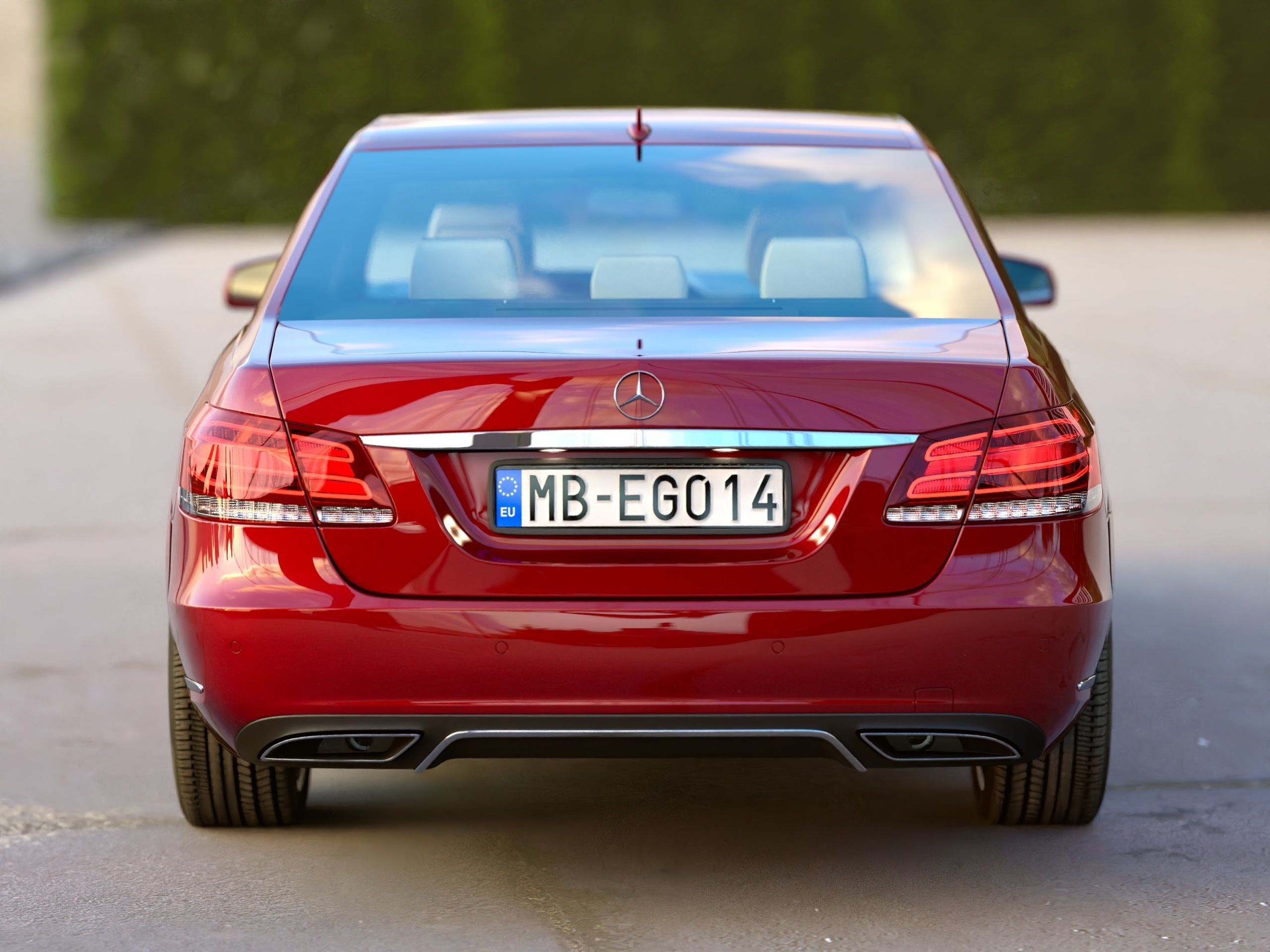 Mercedes-Benz E-Class Avantgarde 2014 3D model_4