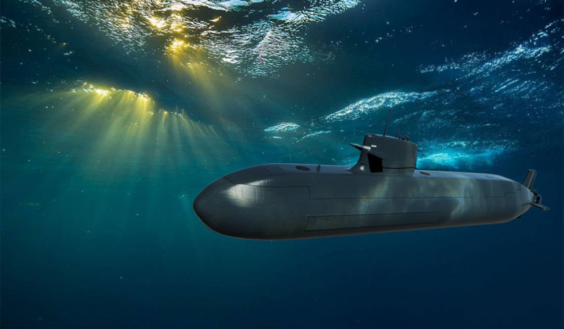 Class S80 Isaac Peral Low Poly 3D model_11