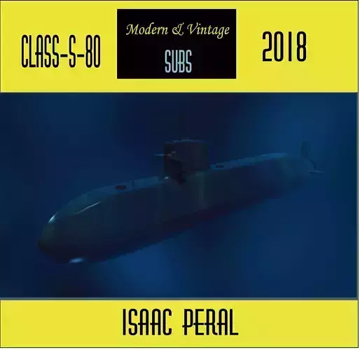 Class S80  Isaac Peral Low Poly