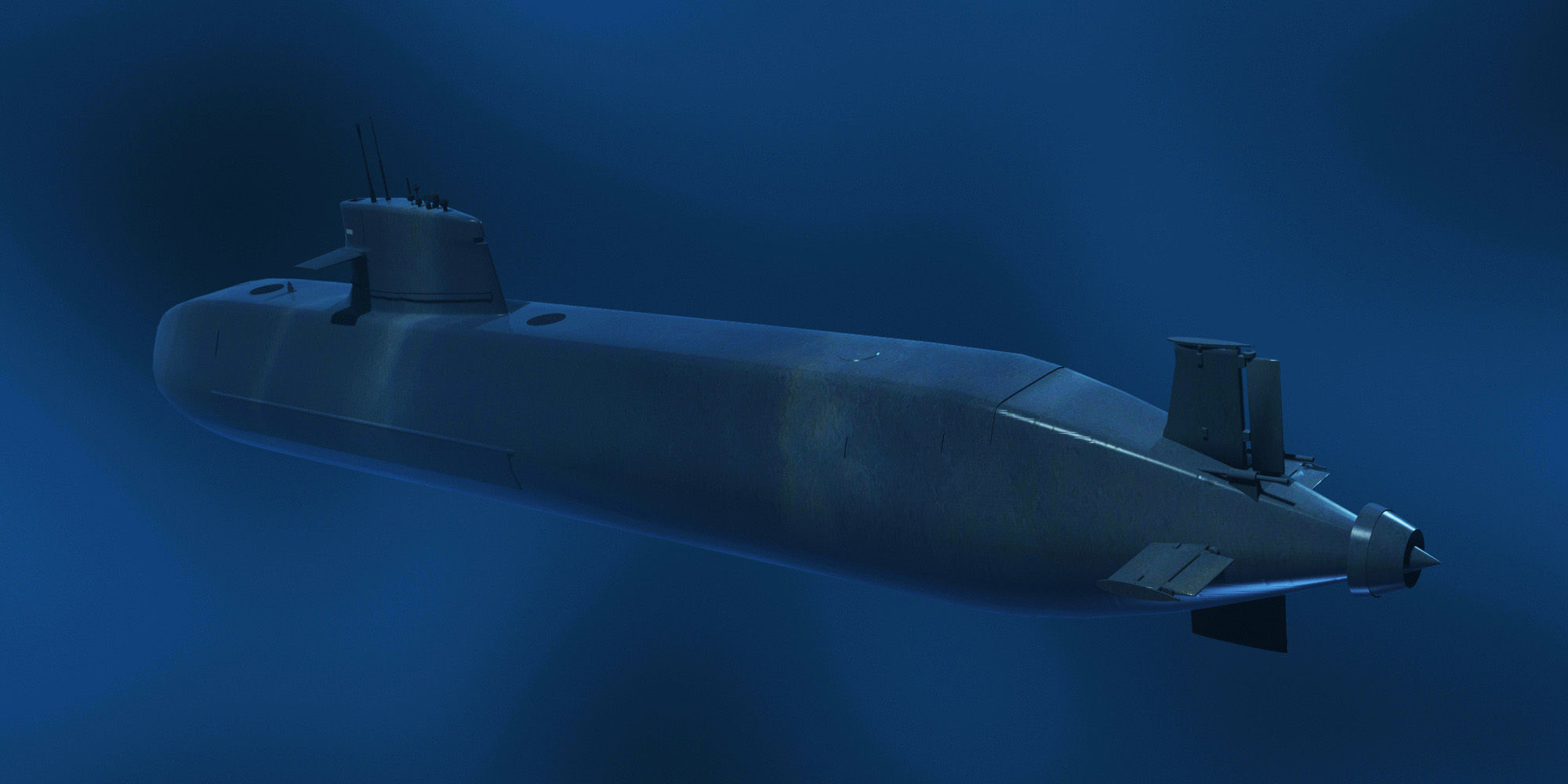 Class S80 Isaac Peral Low Poly 3D model_6