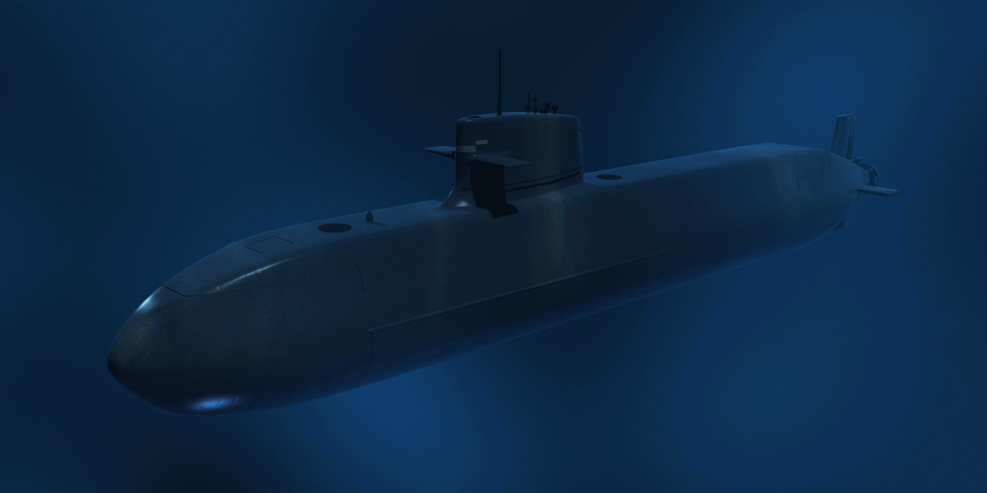 Class S80 Isaac Peral Low Poly 3D model_5