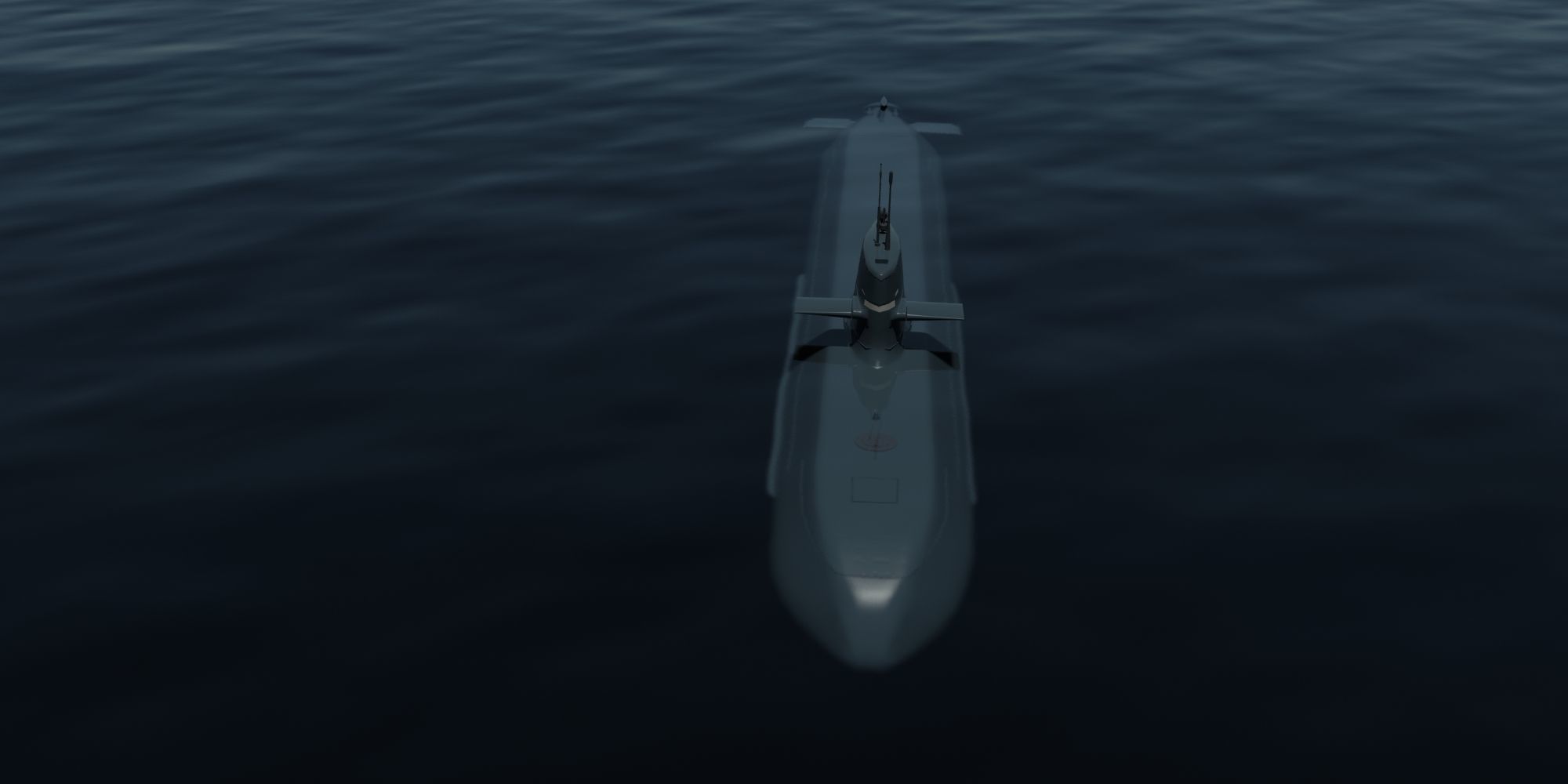 Class S80 Isaac Peral Low Poly 3D model_14