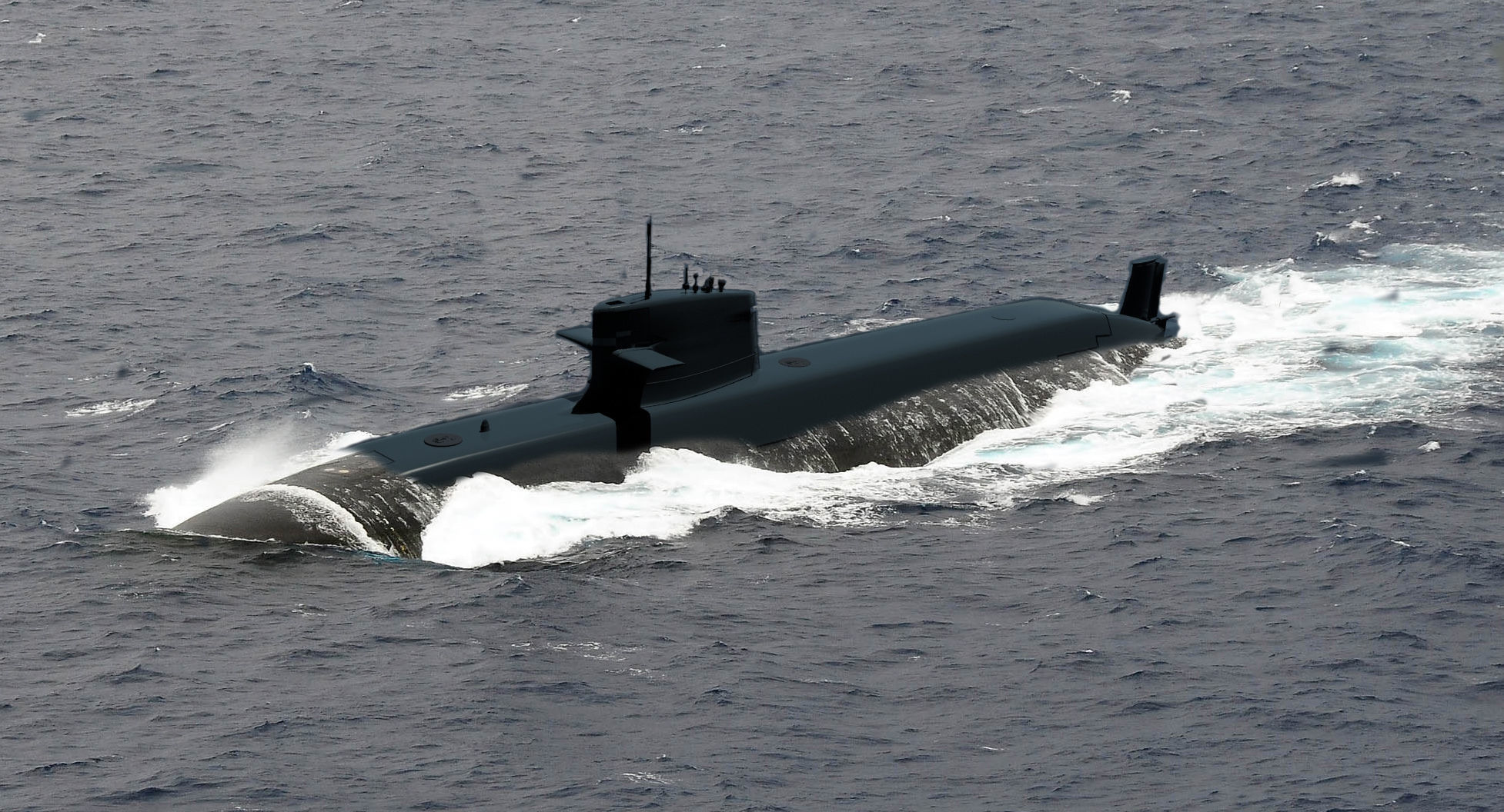 Class S80 Isaac Peral Low Poly 3D model_16