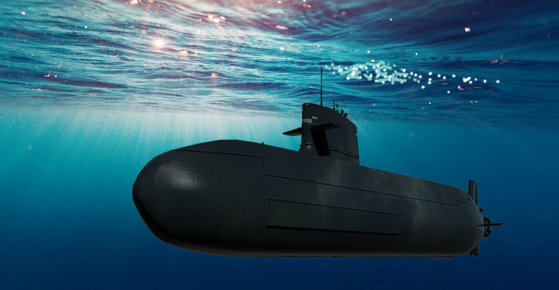 Class S80 Isaac Peral Low Poly 3D model_12