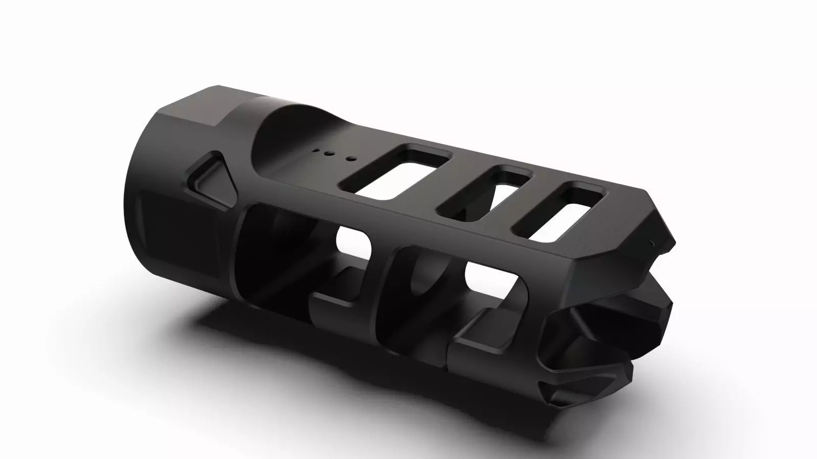 Compensator2 gun brake  3D model_0