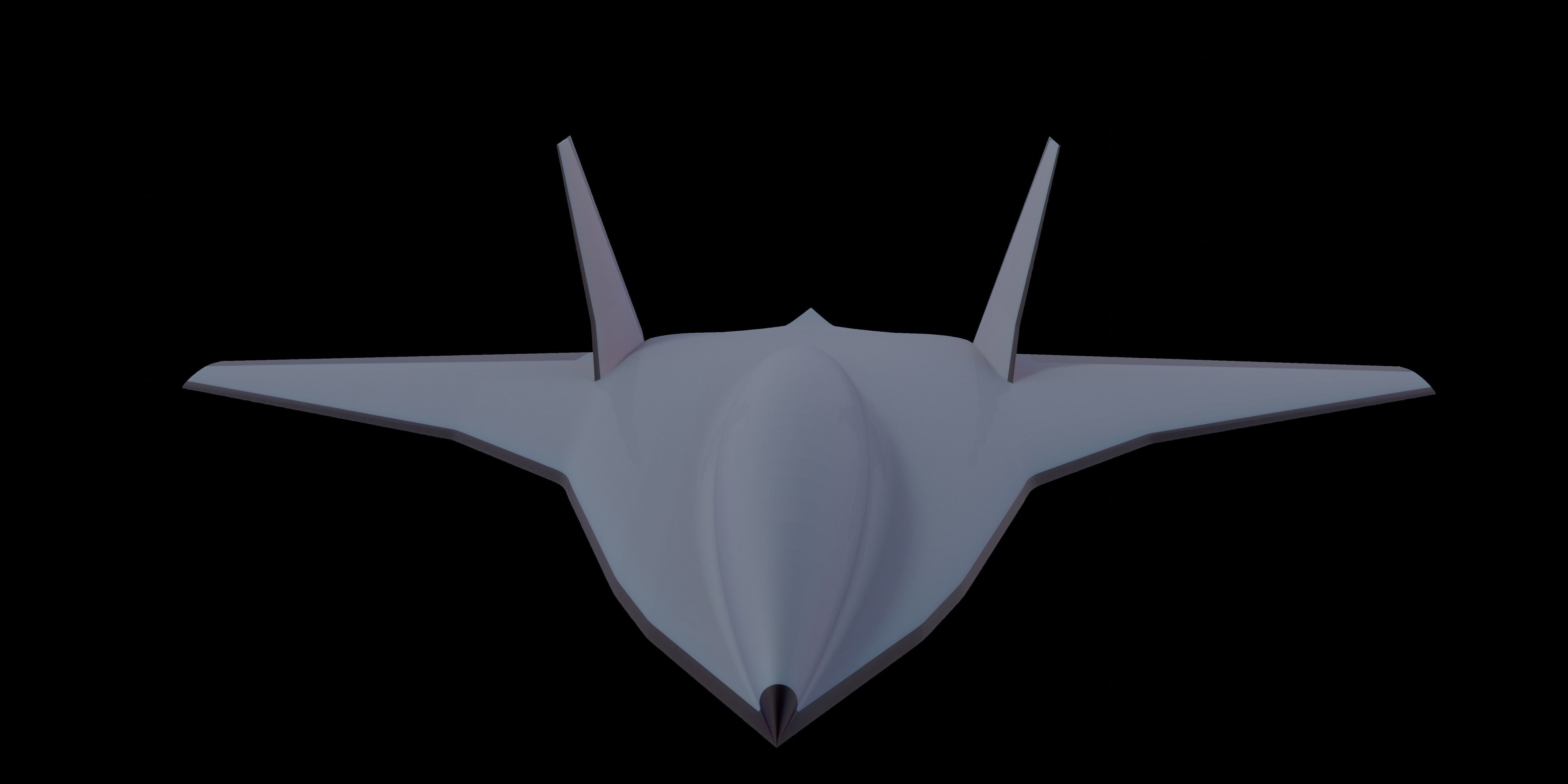 Boeing Hypersonic Valkyrie II 3D model_33