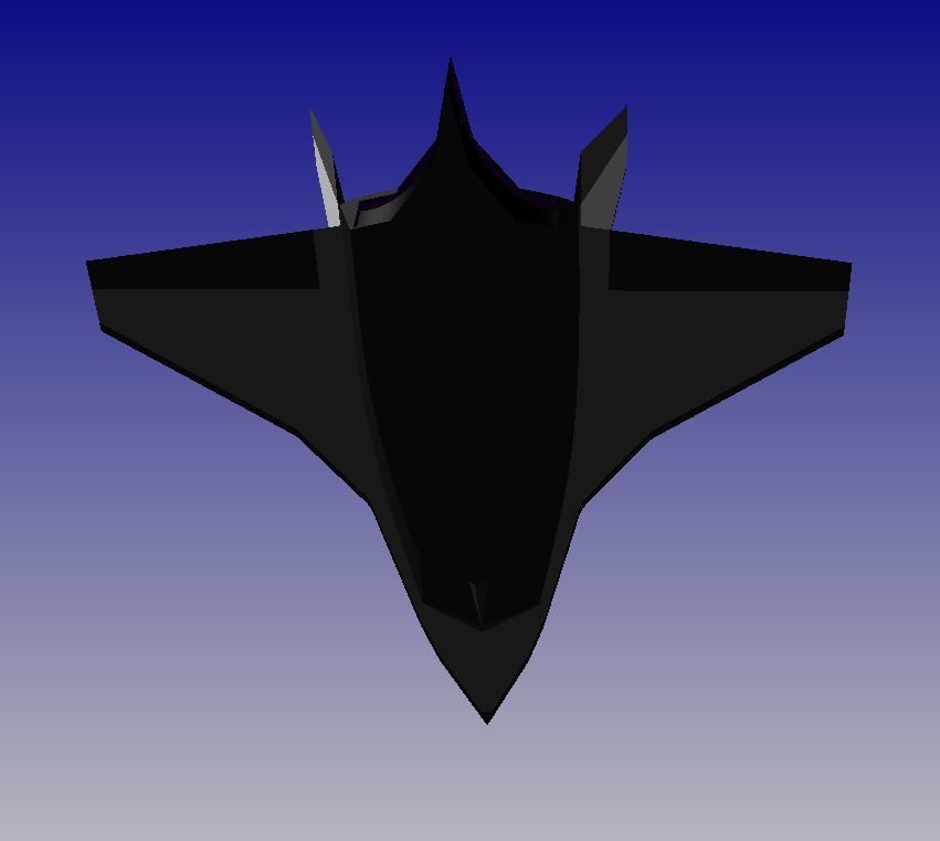 Boeing Hypersonic Valkyrie II 3D model_31