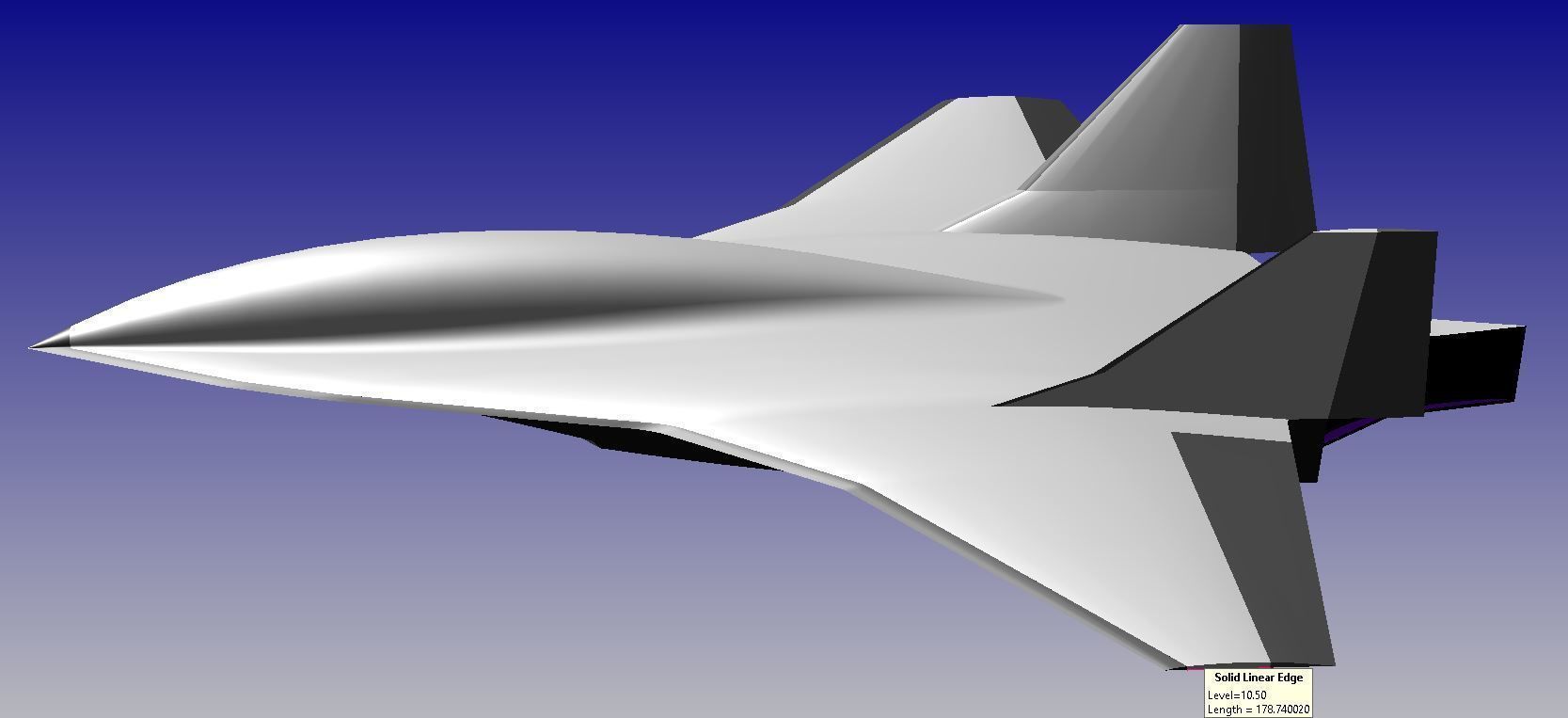 Boeing Hypersonic Valkyrie II 3D model_28