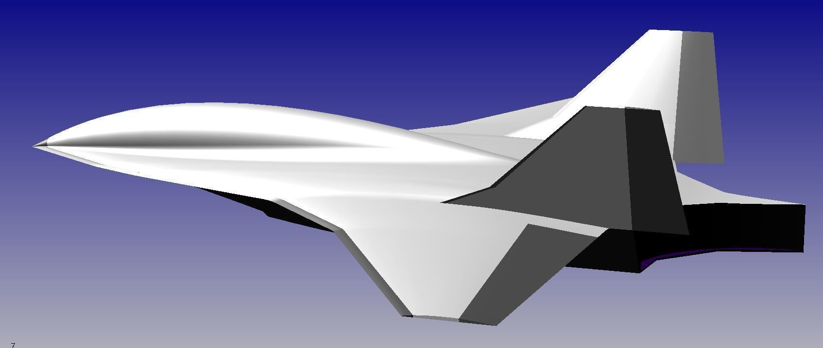 Boeing Hypersonic Valkyrie II 3D model_27