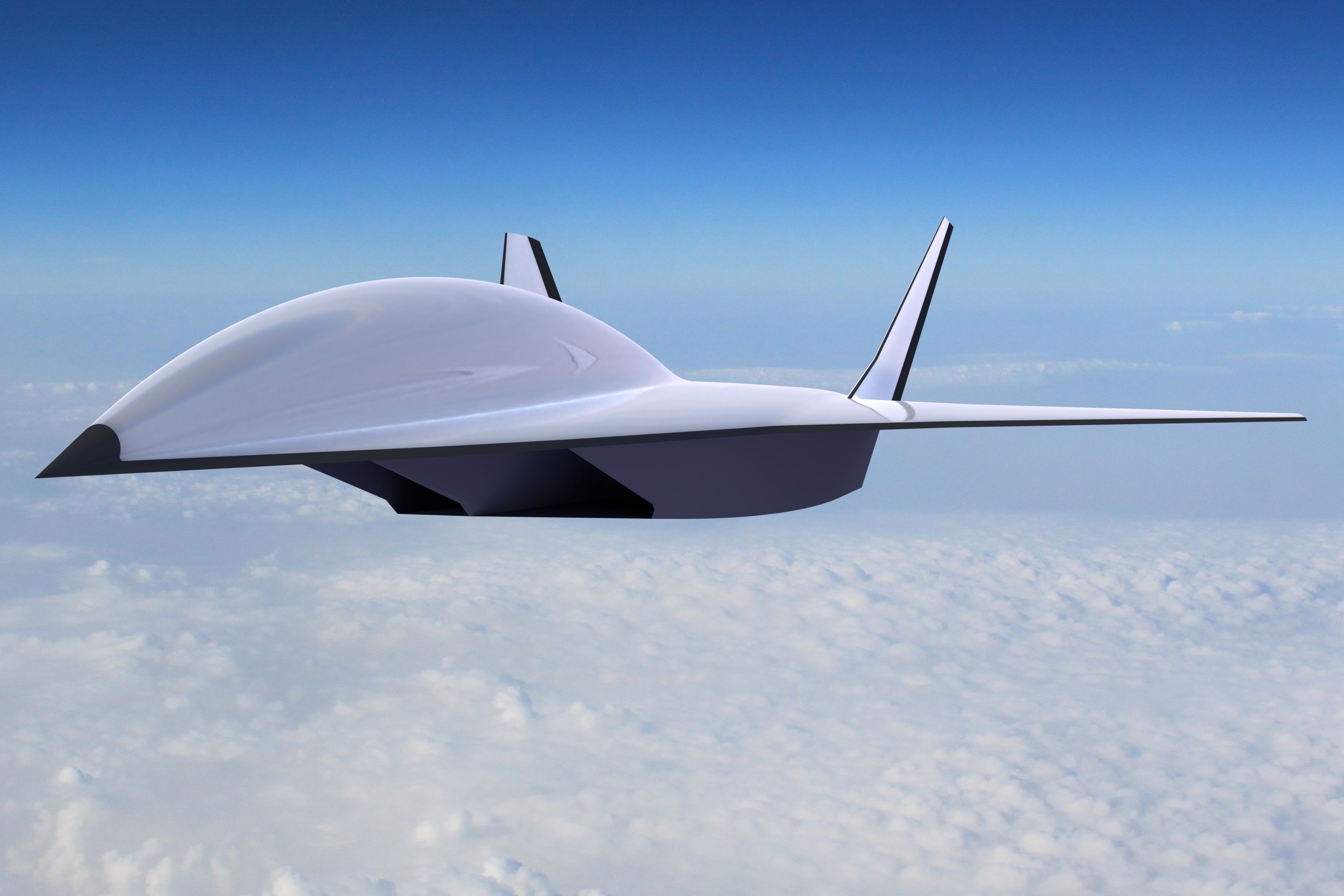 Boeing Hypersonic Valkyrie II 3D model_25