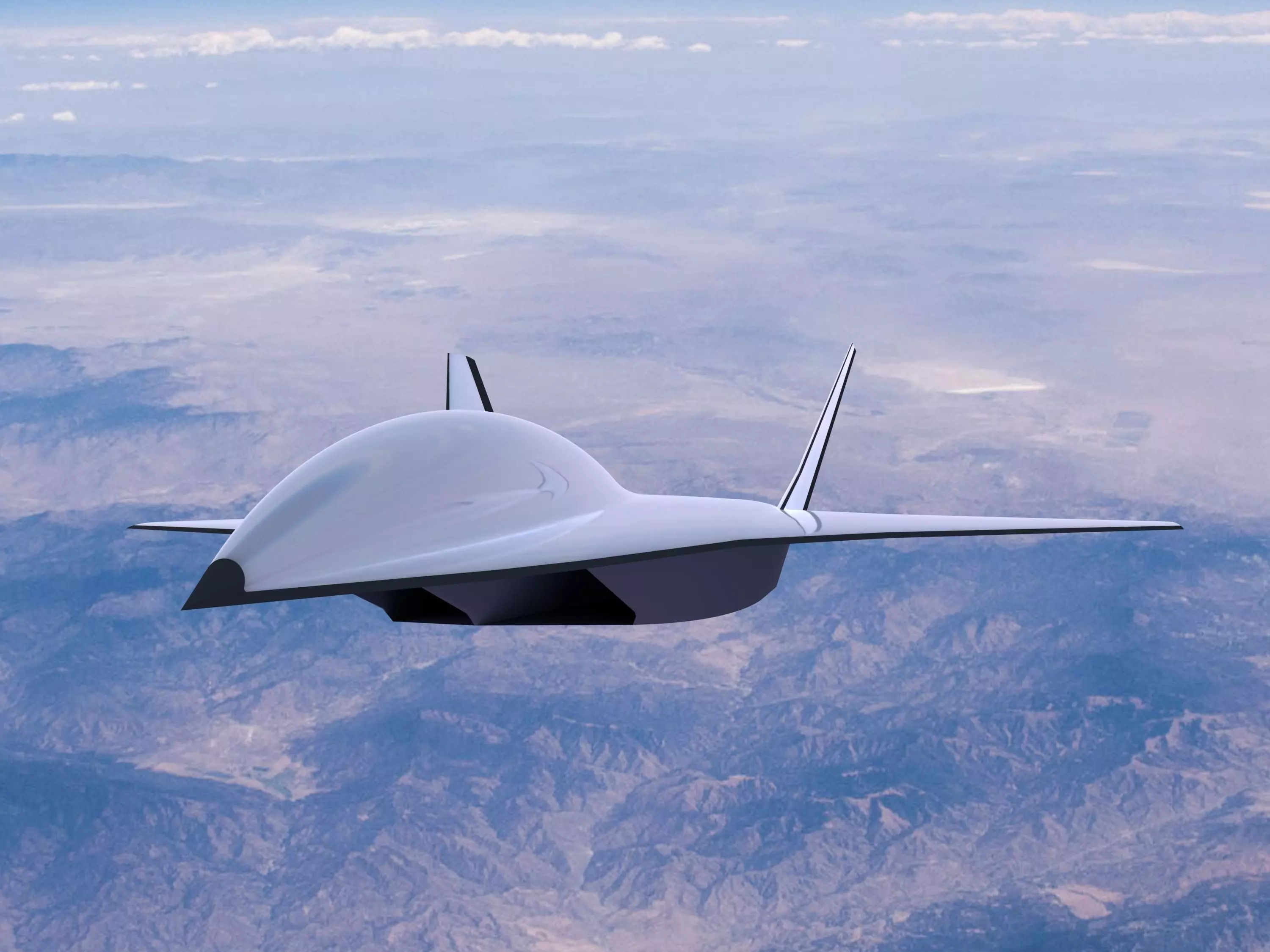 Boeing Hypersonic Valkyrie II 3D model_0