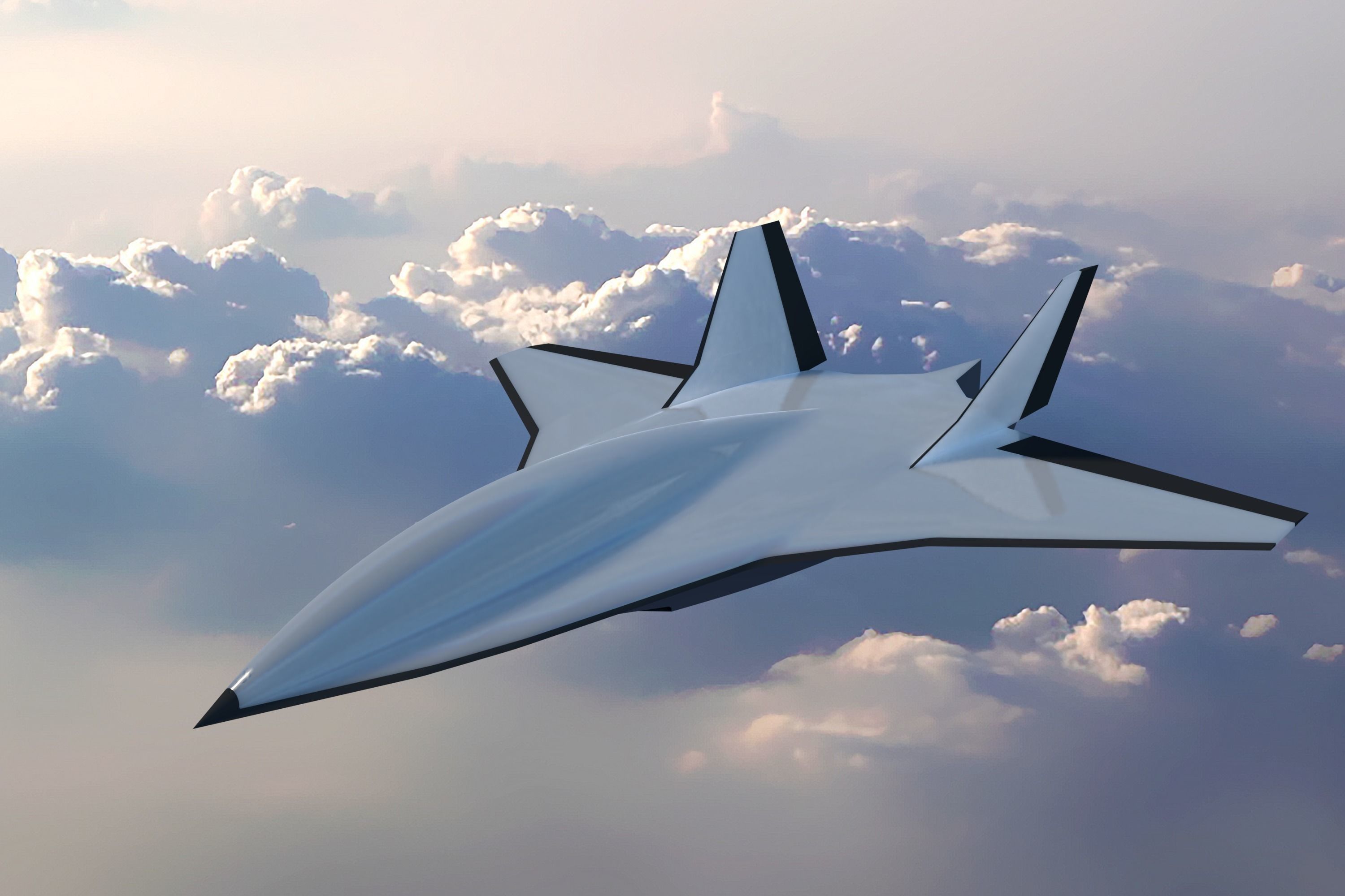 Boeing Hypersonic Valkyrie II 3D model_14