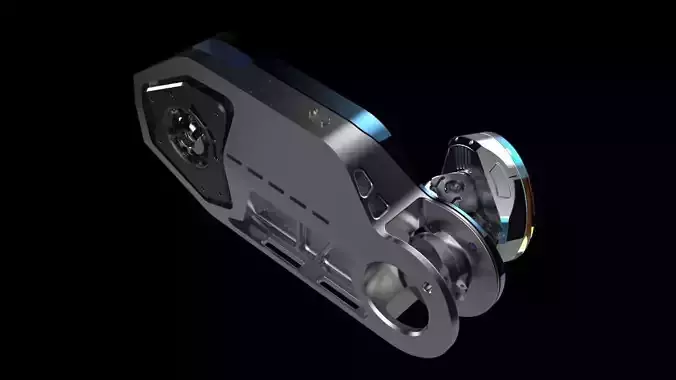 mechanical robotic part  3D model